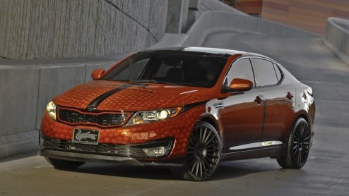 Gepimpte Kias, ze bestaan! Tijdens de recente SEMA Show in Las Vegas presenteerde het merk zes unieke one-off modellen op basis van de Rio, Soul, Forte en Optima, ontworpen door gerenommeerde desig