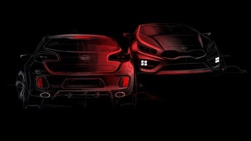 Niet alleen de driedeurs pro_ceed komt er als pittige hot hatch, ook de vijfdeurs ceed wordt door Kia met een sportief sausje overgoten. Beide GT-uitvoeringen debuteren medio 2013.