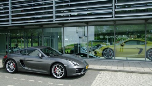Autotest nieuwe Porsche Cayman S, het model dat in 2013 flink is vernieuwd.