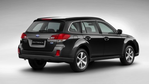 Subaru Outback MY2013 geintroduceerd. Voor het eerst ook als 2.0D diesel met automaat Lineartronic CVT beschikbaar.