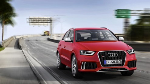Productiemodel Audi RS Q3 naar Geneve