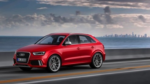 Productiemodel Audi RS Q3 naar Geneve