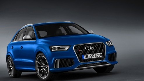 Productiemodel Audi RS Q3 naar Geneve