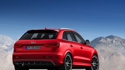 Productiemodel Audi RS Q3 naar Geneve