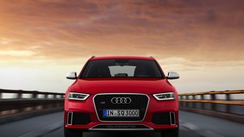 Productiemodel Audi RS Q3 naar Geneve