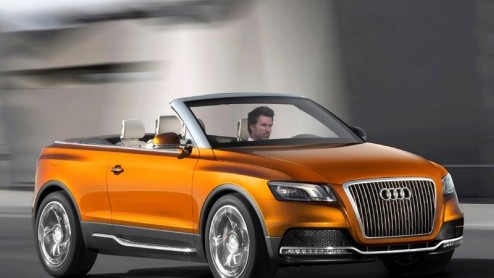 Audi presenteert op de Los Angeles motorshow vandaag de Cross Cabriolet quattro. We kunnen deze concept beschouwen als de voorbode van de Q5, het kleinere broertje van SUV-reus Q7, die eind volgend ja