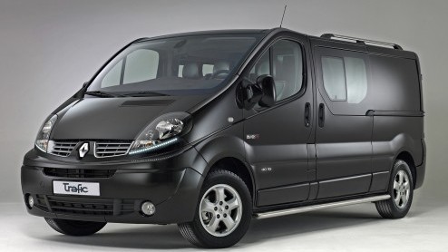 Renault Trafic Black Edition X is het nog luxere broertje van de Black Edition uit 2012. Hij is volgehangen met extra luxe en vele LED's.