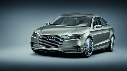 Onlangs presenteerde Audi ons de elektrisch aangedreven A3 e-tron. Een ruime week later is het alweer de beurt aan de A3 e-tron concept met hybridetechniek. Het studiemodel is gebaseerd op de volgende
