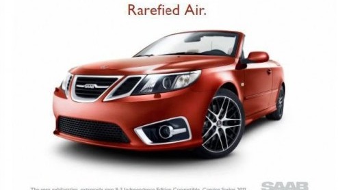 Saab deed eerder deze week de belofte een bijzondere 9-3 serie uit de doeken te doen. De onthulling van de 9-3 Cabriolet Independent Edition - die nu net iets eerder is uitgelekt - gaat vooraf aan de