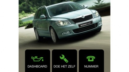 Skoda heeft een handige service-app gemaakt die bezitters van iPhones en Android-toestellen snel inzicht geeft in wat te doen bij pech onderweg. Brandt er een waarschuwingslampje? De app maakt snel du