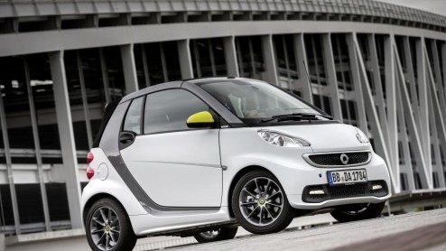Smart heeft een prijskaartje gehangen aan de Fortwo edition BoConcept. De limited edition kan per direct worden besteld als coup en cabrio en staat vanaf november bij de dealer vanaf 15.176 euro.