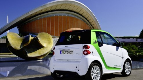 Smart Fortwo Electric Drive vanaf april te koop voor prijzen vanaf 19.228 euro.