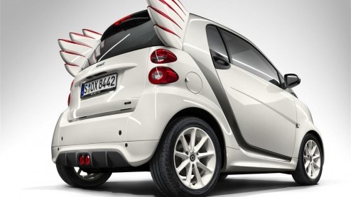 Smart neemt de fortwo forjeremy in productie. De tweezitter met vleugels komt ook naar Nederland. Vraag niet naar de prijs.