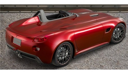 Wie dacht dat een roadster als tweezitter door het leven gaat heeft het mis. Pontiac komt in Las Vegas met de Solstice SD-290 Race Concept, die alleen plaats biedt voor de bestuurder. Daar richt de au