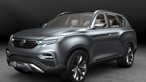 SsangYong presenteert op de Seoul Motor Show de LIV-1, een studiemodel die een idee geeft van de mogelijke opvolger van de Rexton.