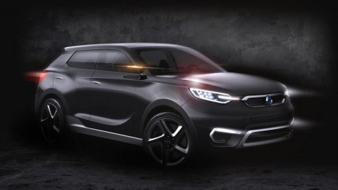 SsangYong SIV-1 Concept op Autosalon van Geneve