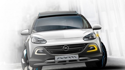 Opel Adam Cabriolet als ROCKS Concept naar Autosalon van Geneve