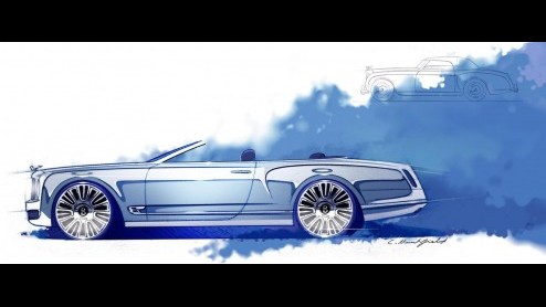 Bentley presenteerde tijdens het Pebble Beach Concours dElegance in 2012 enkele schetsen van een Mulsanne Convertible, maar een productieversie zal er niet gaan komen.