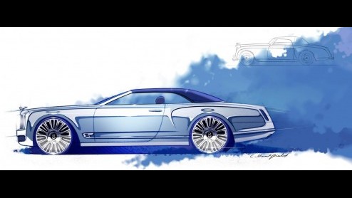 Bentley presenteerde tijdens het Pebble Beach Concours dElegance in 2012 enkele schetsen van een Mulsanne Convertible, maar een productieversie zal er niet gaan komen.