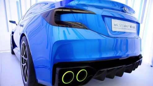 Subaru toont in New York deze WRX Concept.