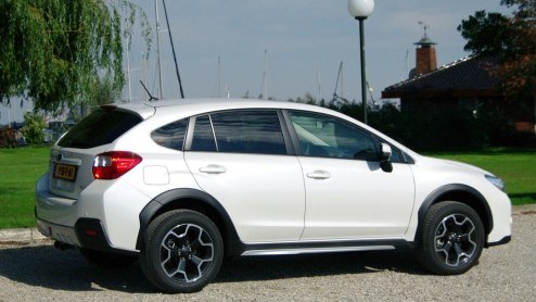 Open huis - en off-road rijden - bij Subaru te Aalsmeer
