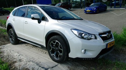 Open huis - en off-road rijden - bij Subaru te Aalsmeer
