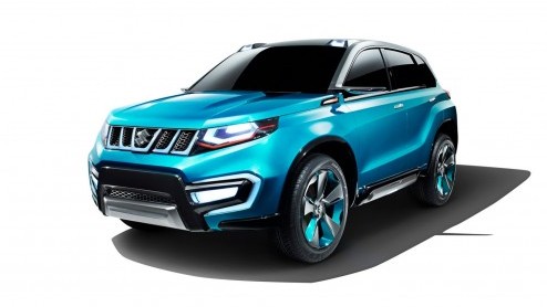 Suzuki iV4 gepresenteerd op IAA ter voorbereiding op een compacte SUV die in 2015 wordt geintroduceerd.