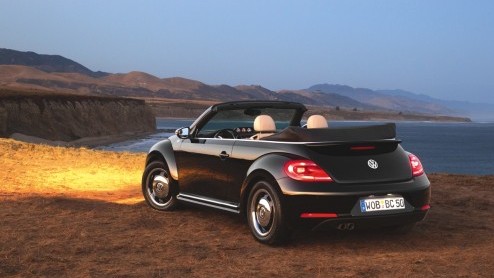 Volkswagen Beetle Cabriolet Edition gaat terug in de tijd.