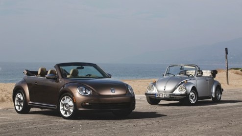 Volkswagen Beetle Cabriolet Edition gaat terug in de tijd.