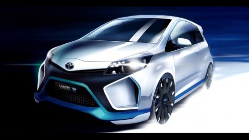 Toyota presenteert volgens eigen zeggen met een volbloed racer op de IAA in Frankfurt. Het tot Hybrid-R gedoopte studiemodel is een zwaar getunede Yaris met een aandrijflijn uit de TS030 Le Mans-racer