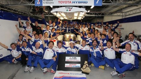 Toyota naar 24 uur van Le Mans met verbeterde TS030 HYBRID.
