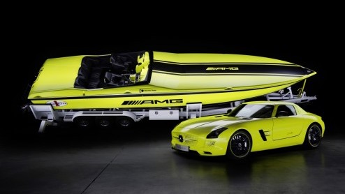 Cigarette AMG Electric Drive Concept