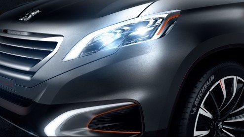 Peugeot is in haar nopjes met de 208. Daarom hebben ze het idee opgevat om een SUV-versie van die auto te maken. Het resultaat staat in Peking, als Ubran Crossover Concept.