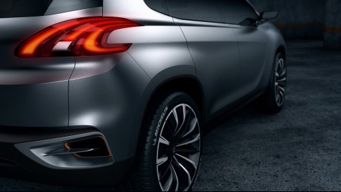 Peugeot is in haar nopjes met de 208. Daarom hebben ze het idee opgevat om een SUV-versie van die auto te maken. Het resultaat staat in Peking, als Ubran Crossover Concept.