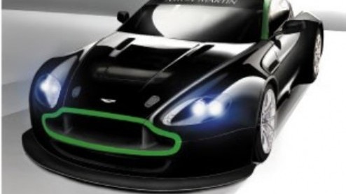 Wie denkt dat Ethanol (E85) alleen voor milieuridders is bedoeld heeft het mis, want Aston Martin heeft nu een schets van de Aston Martin Vantage GT2 vrijgegeven en rijdt ook op Ethanol.