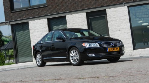 Autotest Volvo S80 modeljaar 2014 als D2 Powershift met 20% bijtelling.