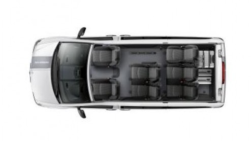 Tussen alle V40's, A3's, A-klasses en F12 Berlinetta's door kwam Mercedes-Benz Vans in Genve met de Vito E-CELL Combi. Na de elektrische Vito bestelwagen is dus nu ook personenvervoer op batterijen m