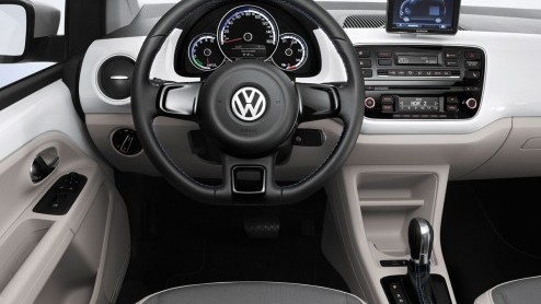 De Volkswagen e-Up beleeft zijn publieksdebuut op de IAA in Frankfurt in september.
