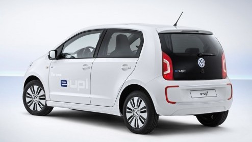 De Volkswagen e-Up beleeft zijn publieksdebuut op de IAA in Frankfurt in september.
