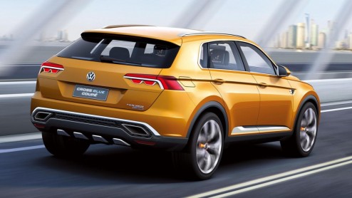 Volkswagen presenteert na de CrossBlue Concept nu een coup-versie in Shanghai.