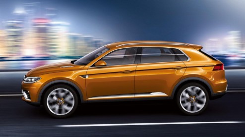 Volkswagen presenteert na de CrossBlue Concept nu een coup-versie in Shanghai.