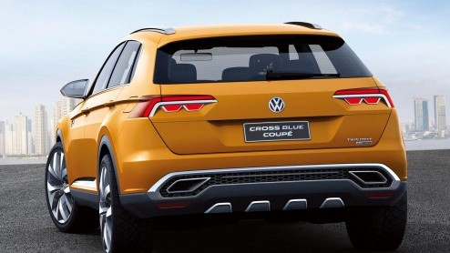 Volkswagen presenteert na de CrossBlue Concept nu een coup-versie in Shanghai.