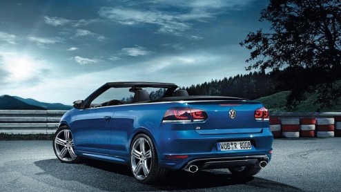 Volkswagen Golf R Cabriolet is los.
