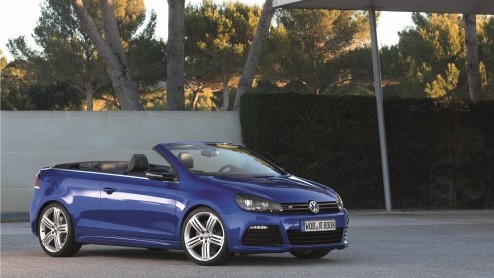 Volkswagen Golf R Cabriolet naar Nederland