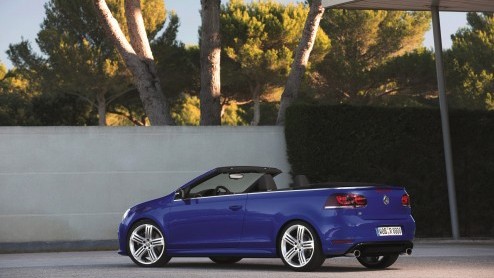 Volkswagen Golf R Cabriolet naar Nederland
