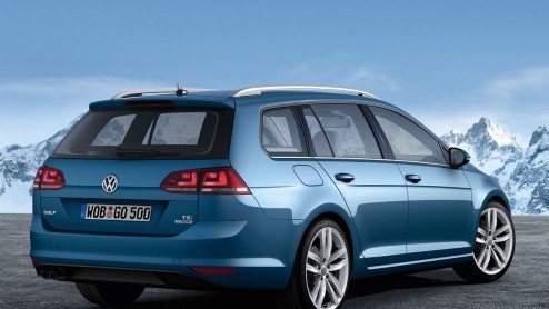 Met een bagagecapaciteit van 605 liter evenaart de nieuwe Volkswagen Golf Variant die van de Passat Variant.