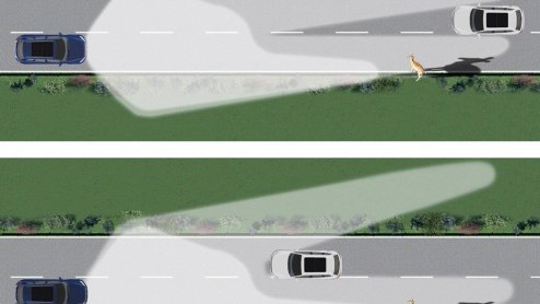 Volkswagen schijnt nieuw licht op autoverlichting met de Dynamic Light Assist. Het is een cameragestuurd assistentiesysteem dat de grootlichtbundel actief regelt om altijd met grootlicht te rijden zon