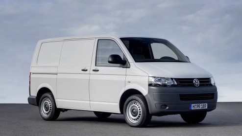 Volkswagen Bedrijfswagen levert de Transporter ook in aardgas-versie. Rijdt op CNG of Groen Gas.