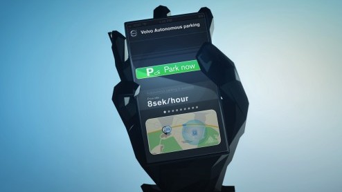 Volvo ontwikkeld autonoom parkeren met studiemodel. Eind 2014 krijgt nieuwe XC90 eerste functies van autonome besturing.