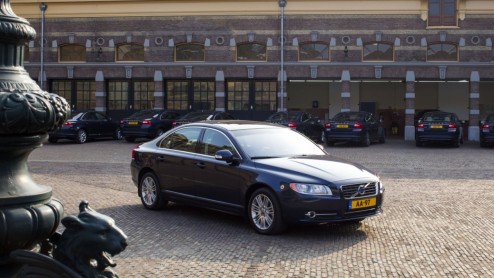 Volvo zet 15 stuks S80 in voor vervoer Koninklijke gasten op 30 april